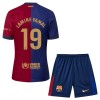 Conjunto (Camiseta+Pantalón Corto) FC Barcelona Lamine Yamal 19 Primera Equipación 2024-25 - Niño